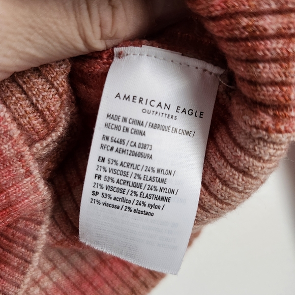 American Eagle Outfitters Coral Knit Sweater - Picture 2 of 3